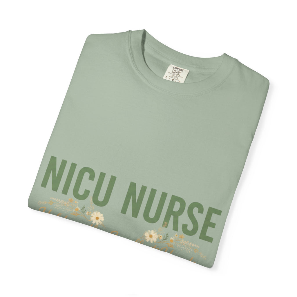 NICU Nurse T-Shirt — "Holding the Smallest Hands, Doing the Biggest Work" Appreciation Tee