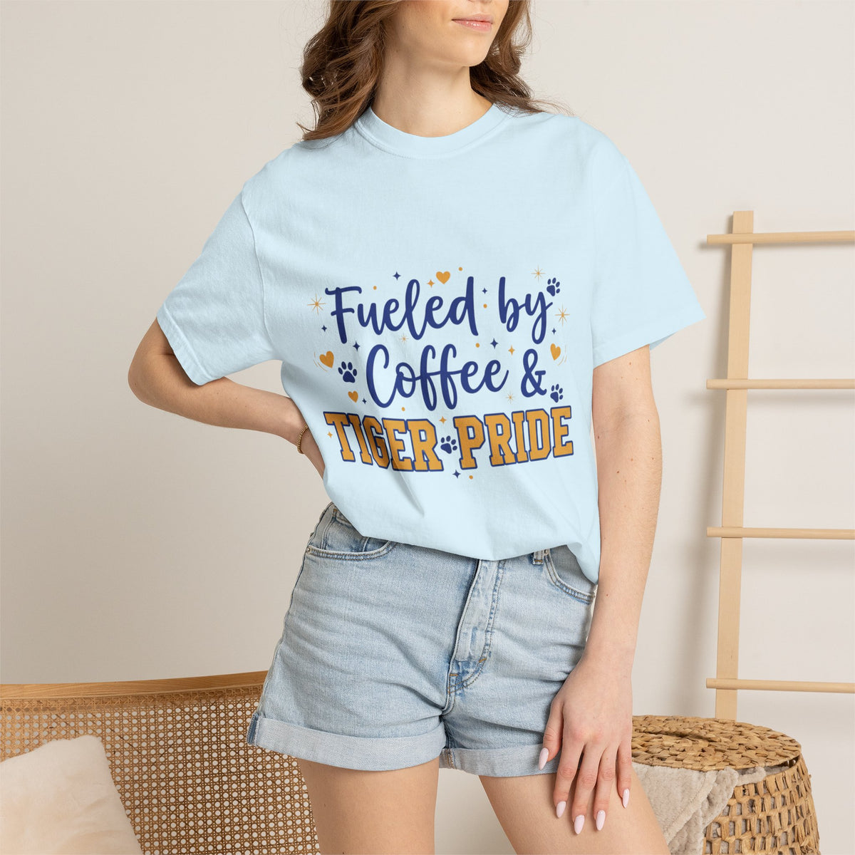 Fueled by coffee and tiger pride