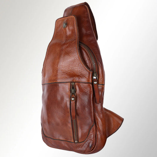 The Crawford Leather Sling Bag