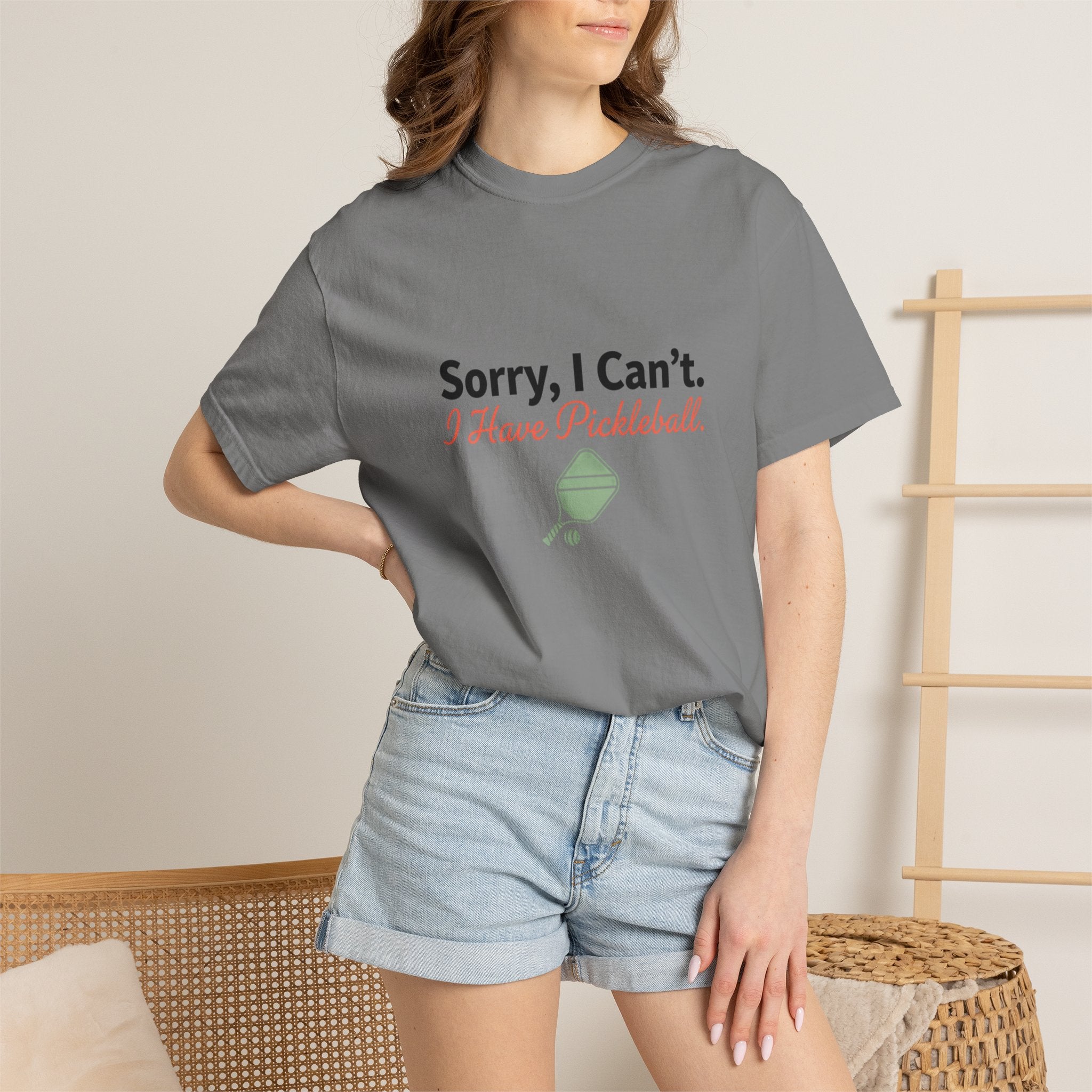 sorry I can't I have pickleball