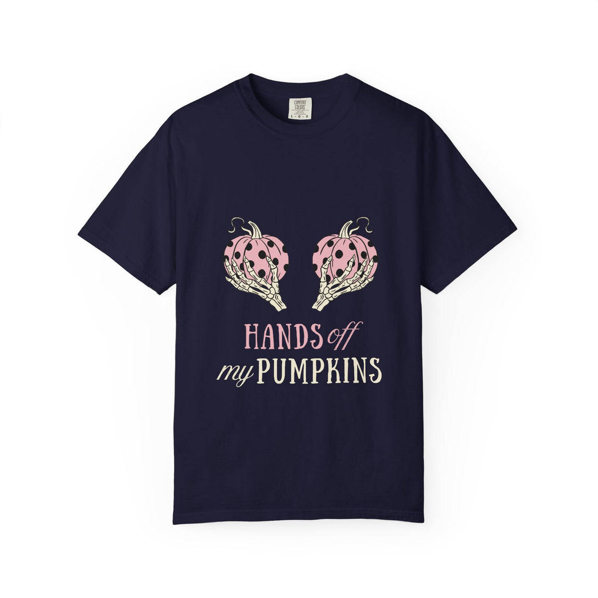 Hands off my pumpkins