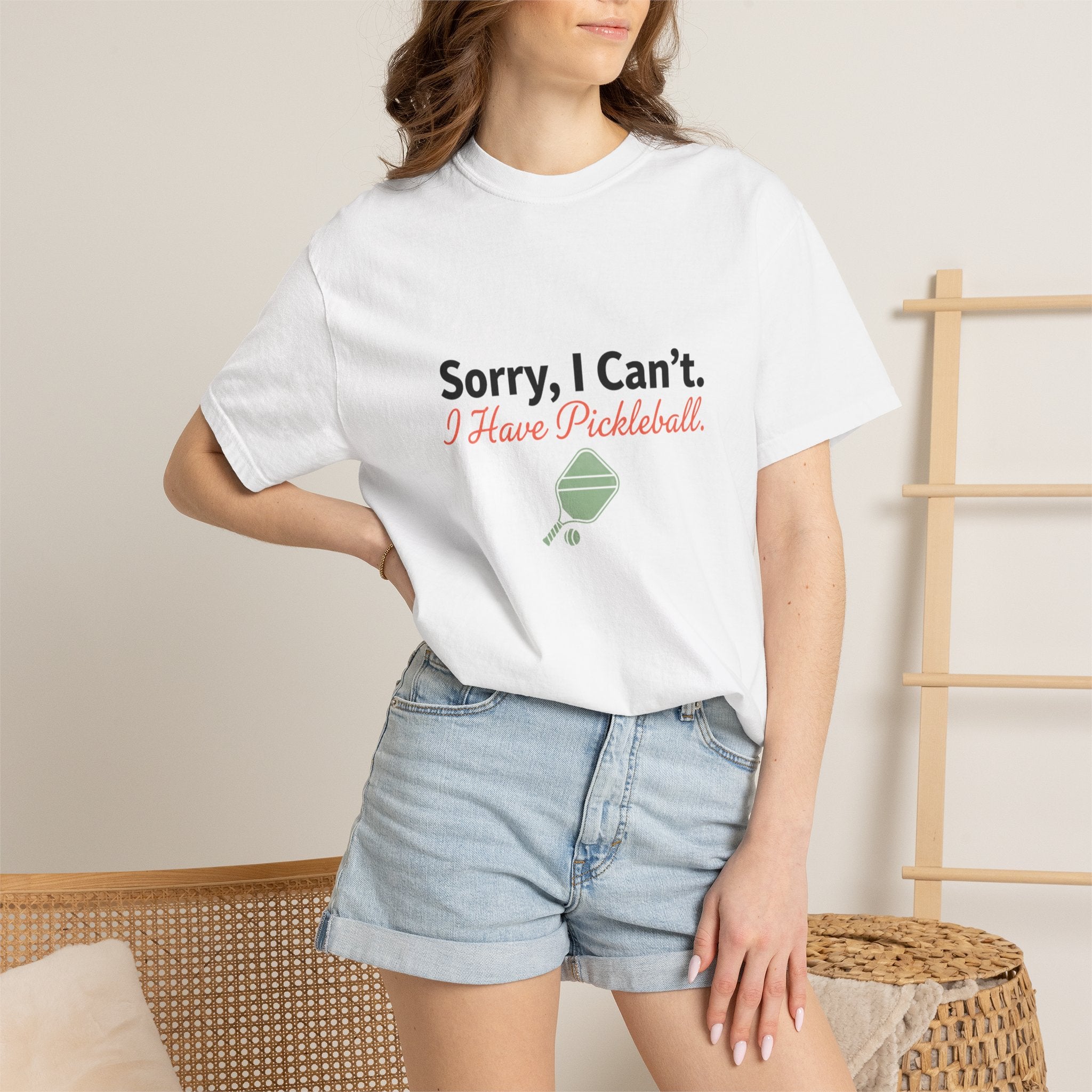 sorry I can't I have pickleball
