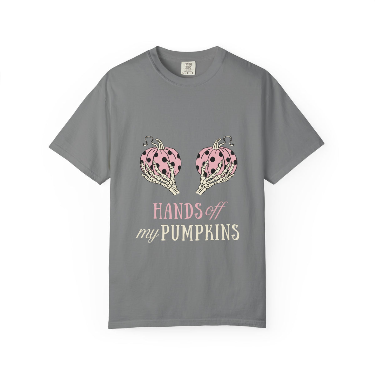 Hands off my pumpkins