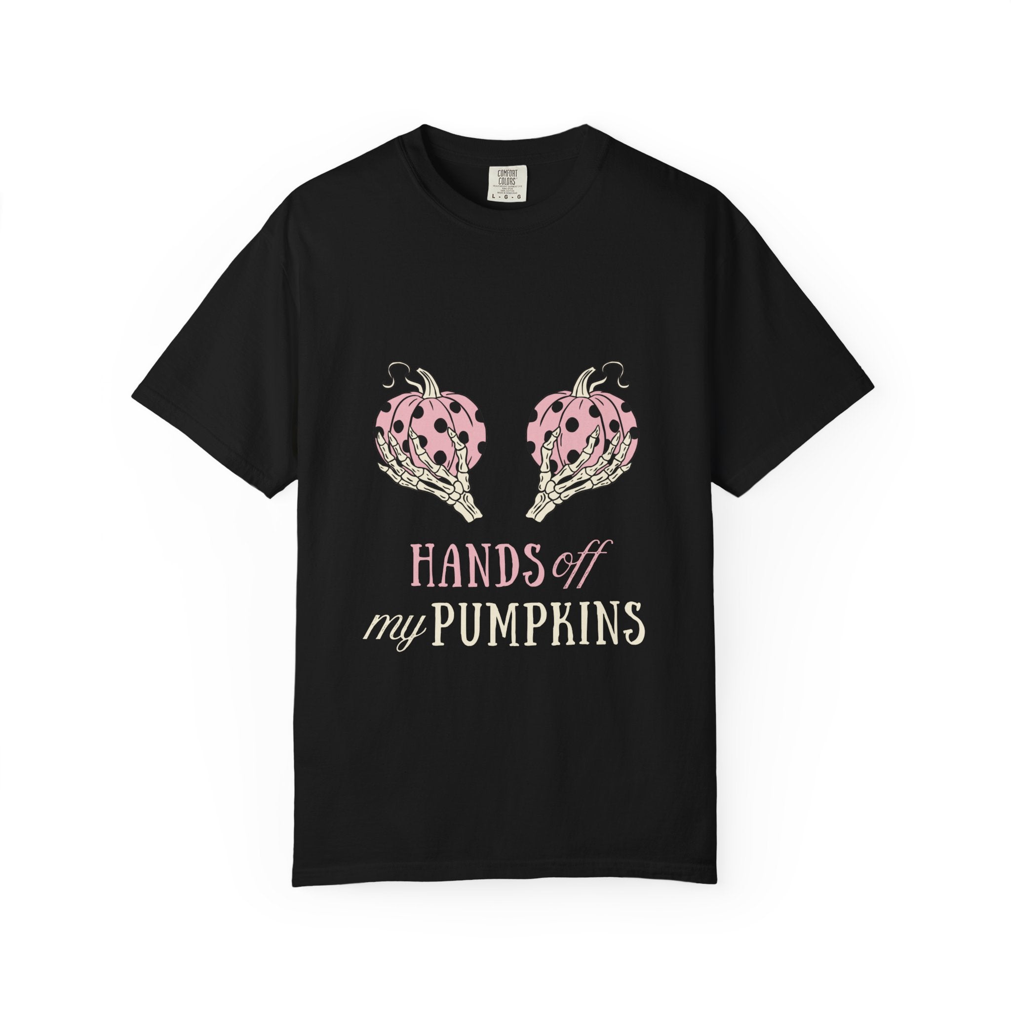 Hands off my pumpkins