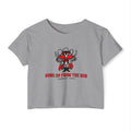 Guns up from the Hub  Crop Top