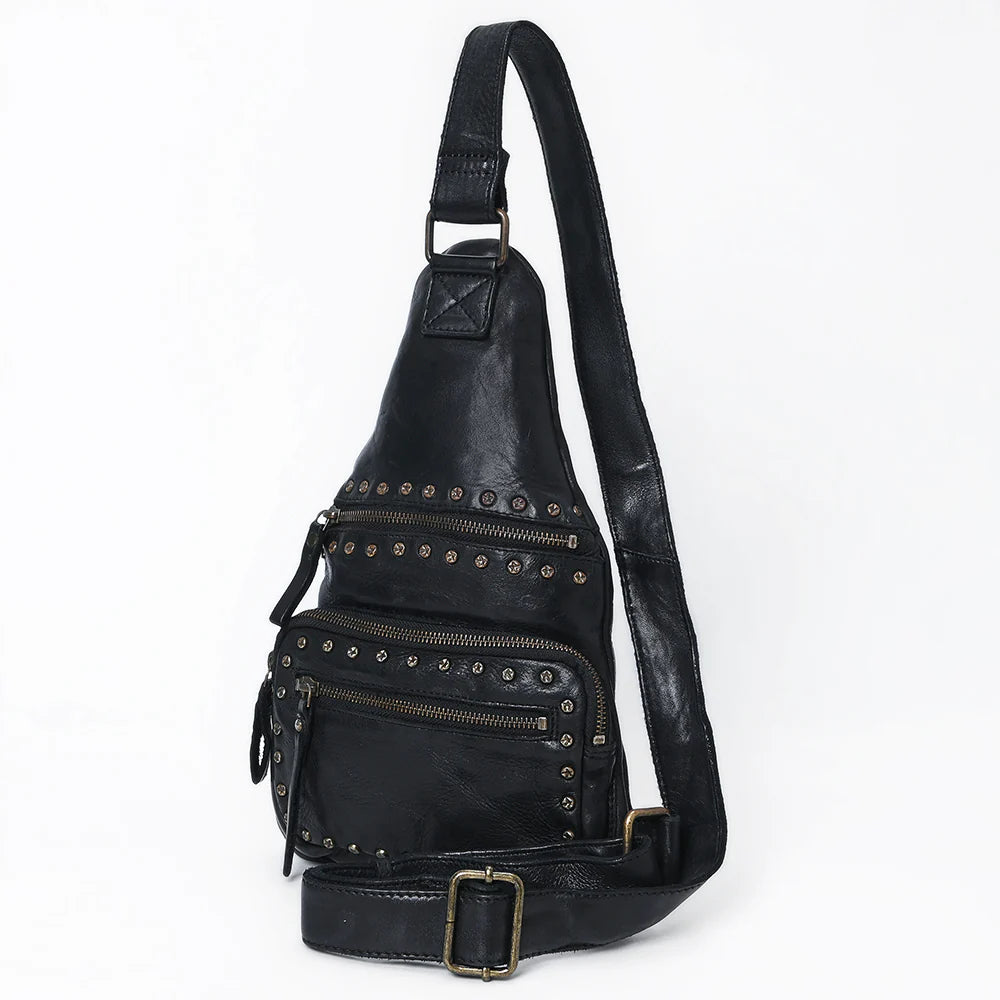 The Chico Leather Sling Bag