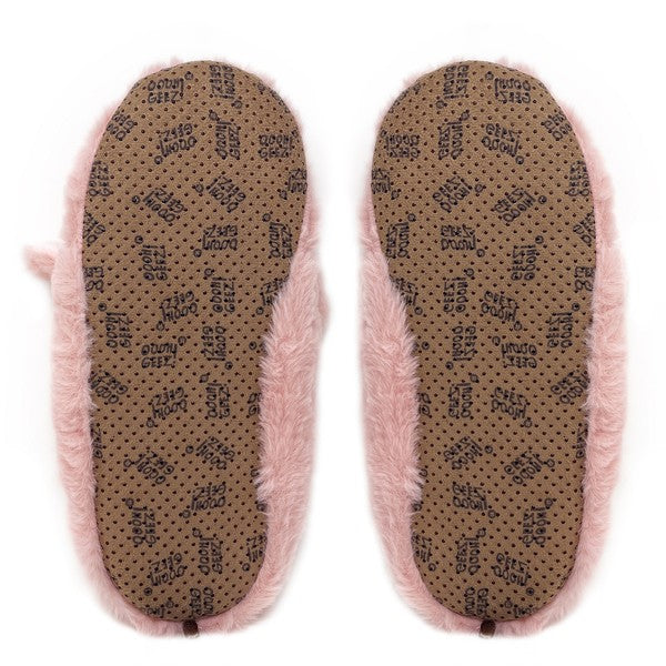 Blush Piggy Cozy Slippers