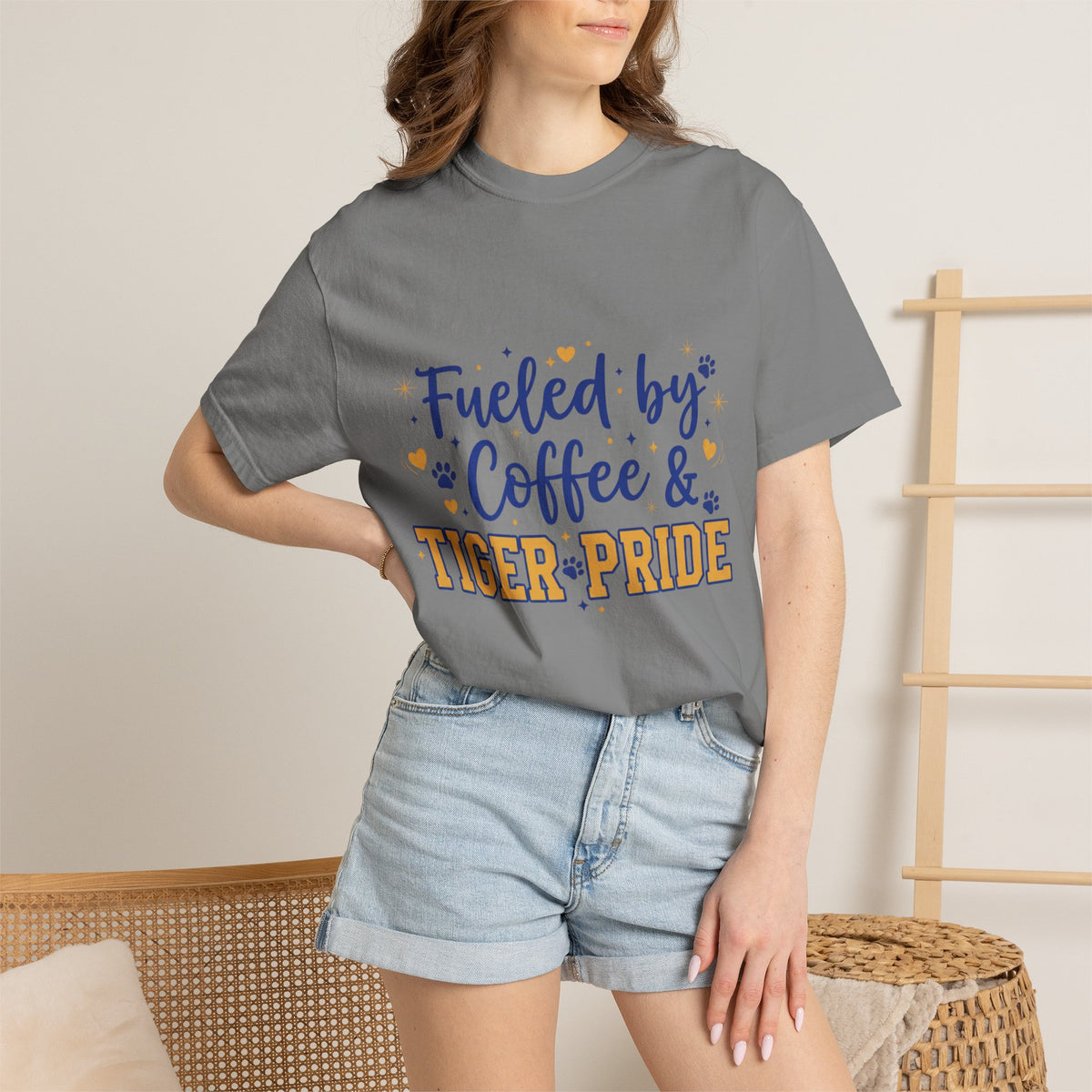 Fueled by coffee and tiger pride