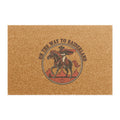 On the way to Raiderland Doormat