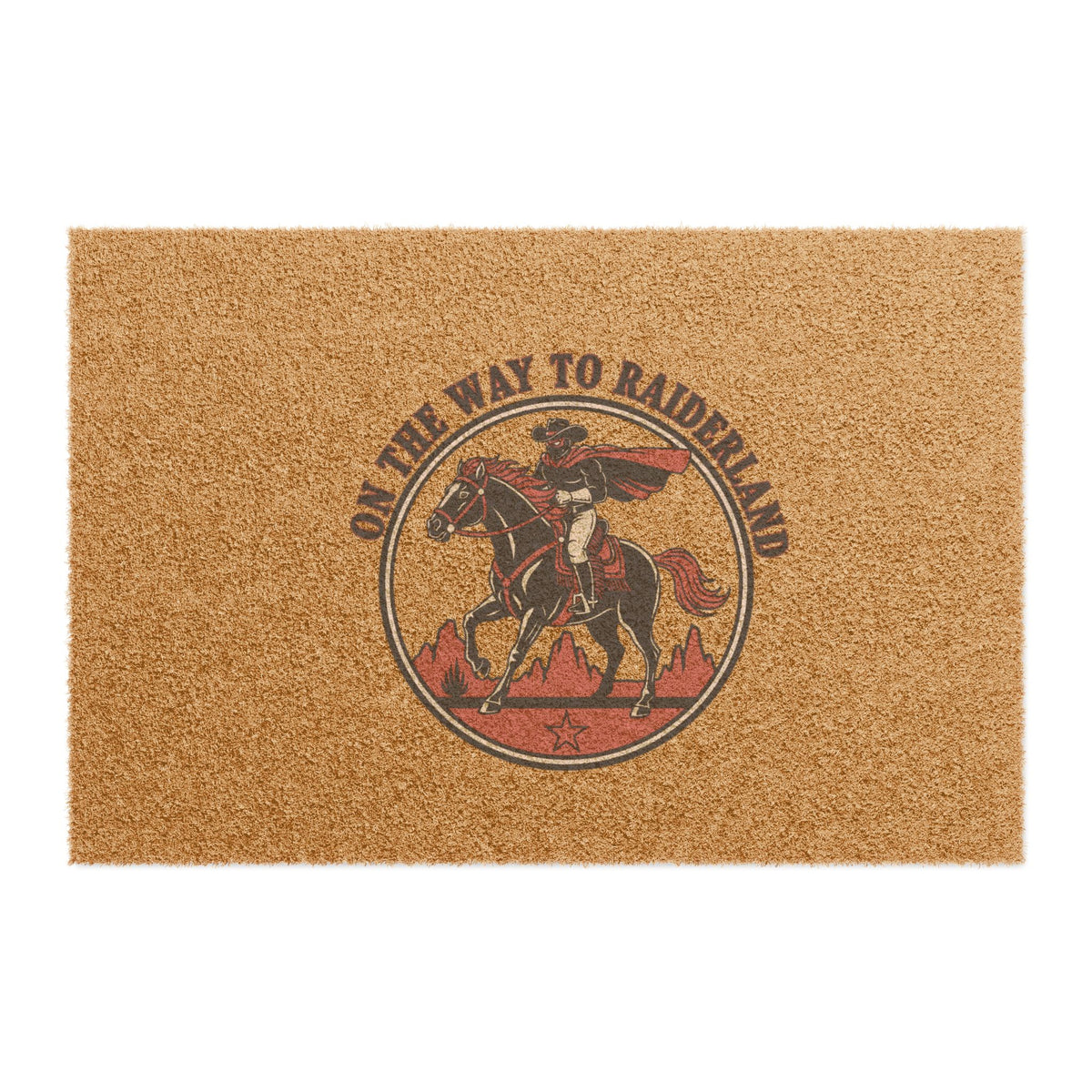 On the way to Raiderland Doormat