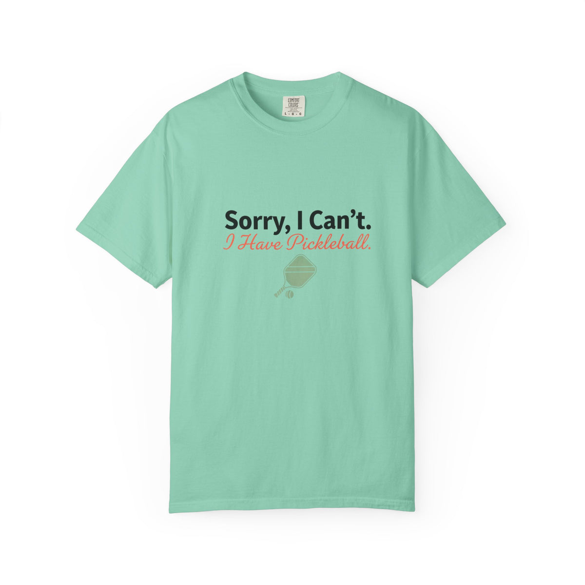 sorry I can't I have pickleball