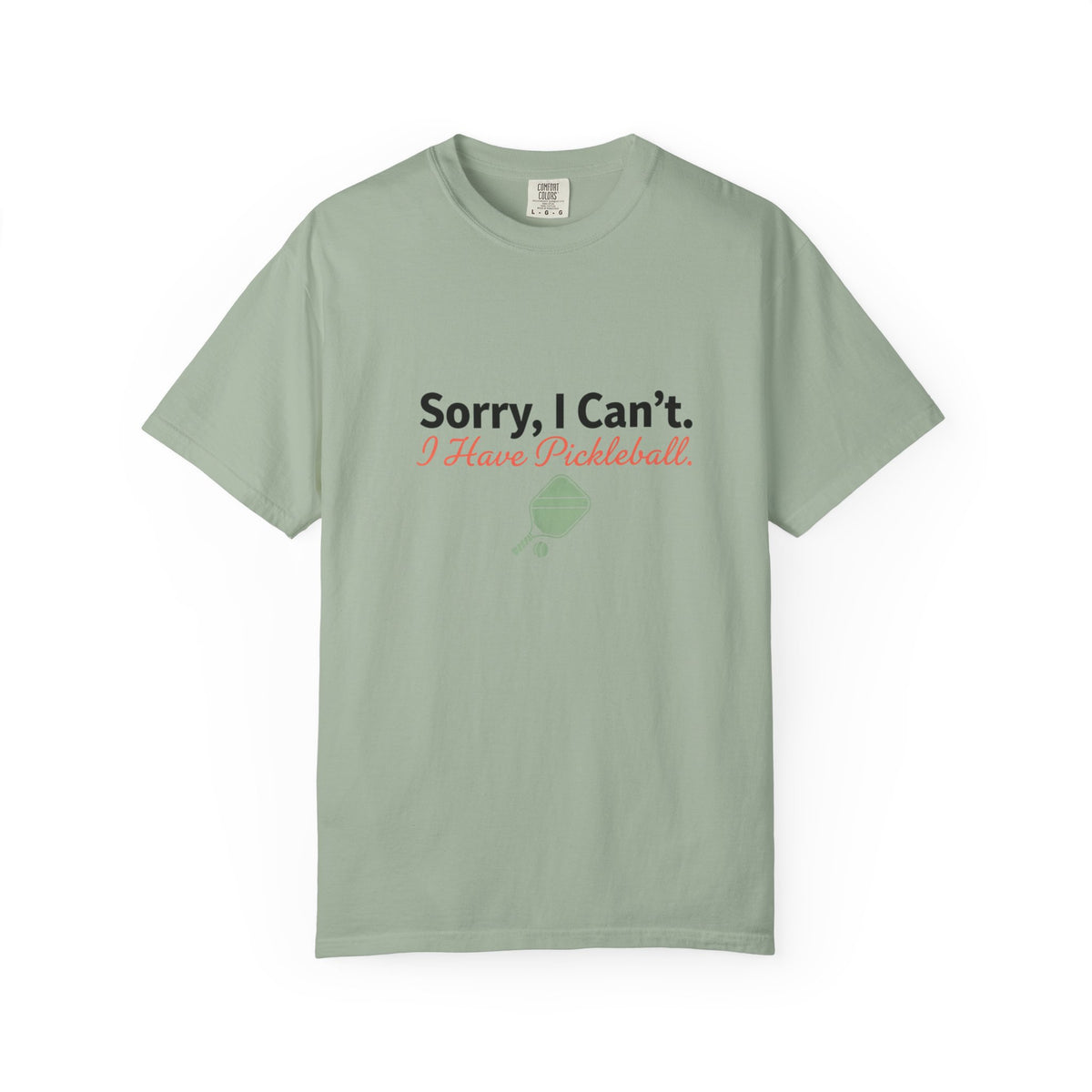 sorry I can't I have pickleball
