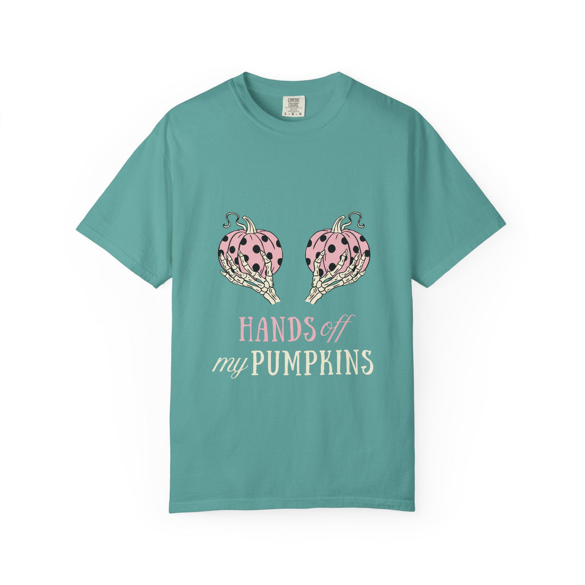 Hands off my pumpkins