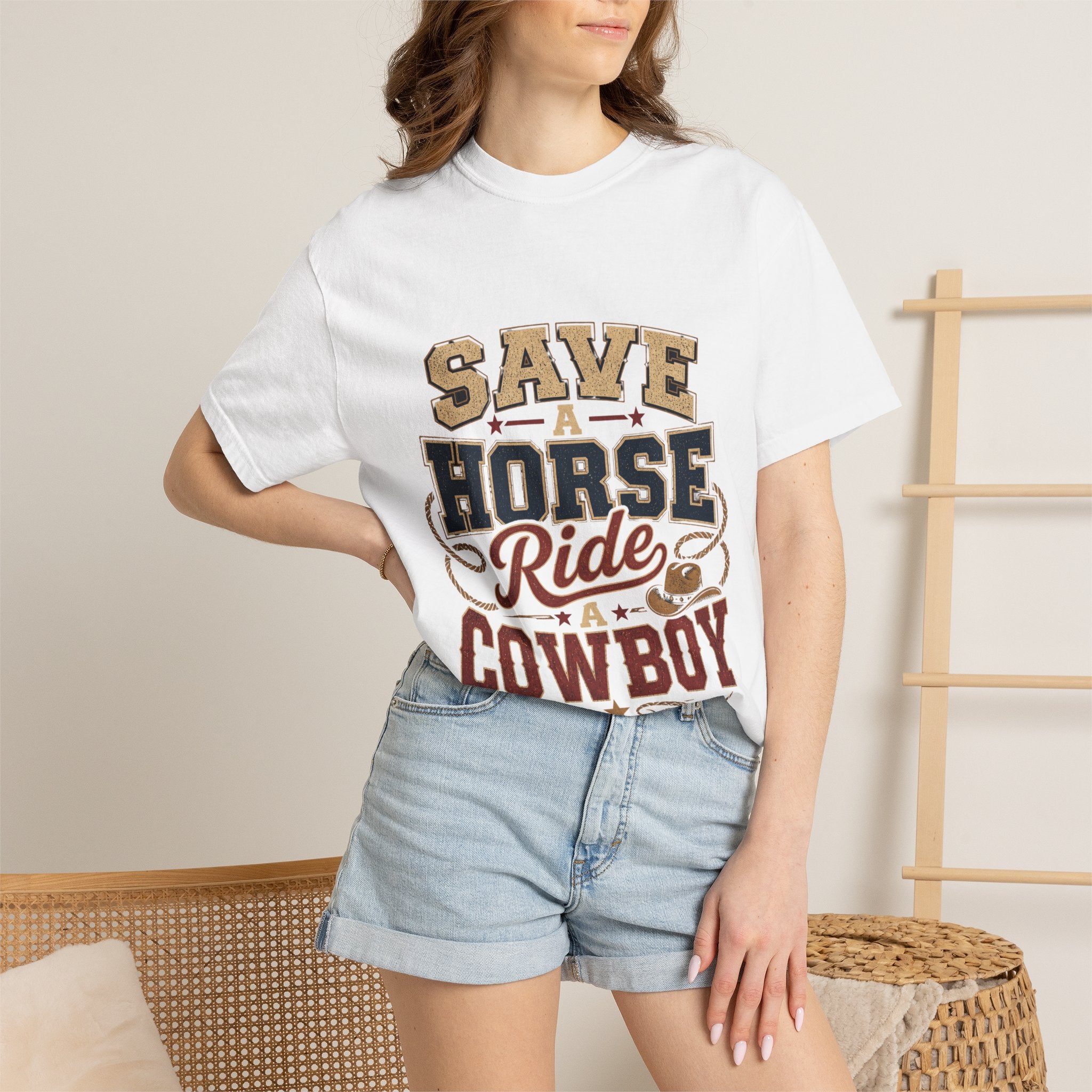 Save a horse ride a cowboy