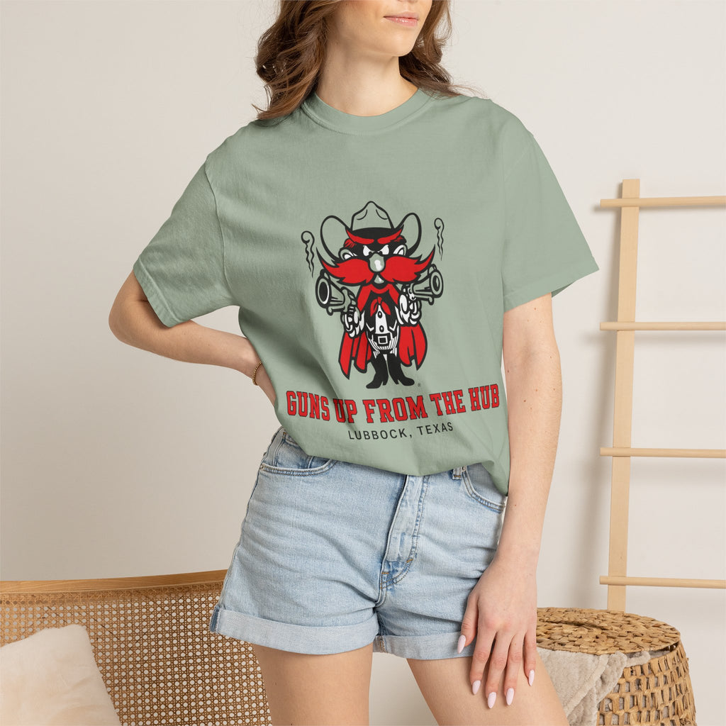 Guns up from the Hub