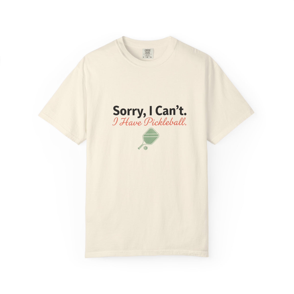 sorry I can't I have pickleball