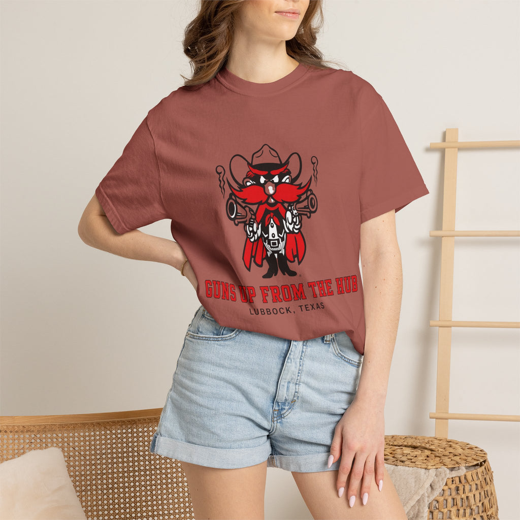 Guns up from the Hub
