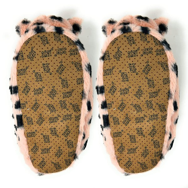 Spotted Pig Plush Slippers