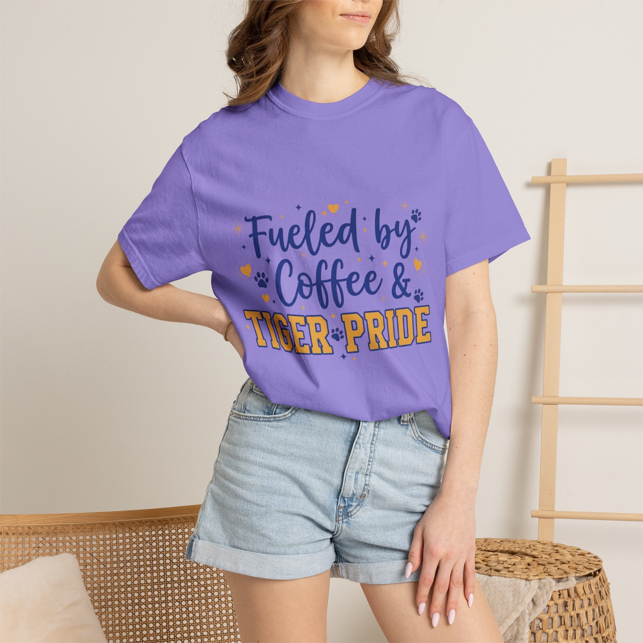 Fueled by coffee and tiger pride