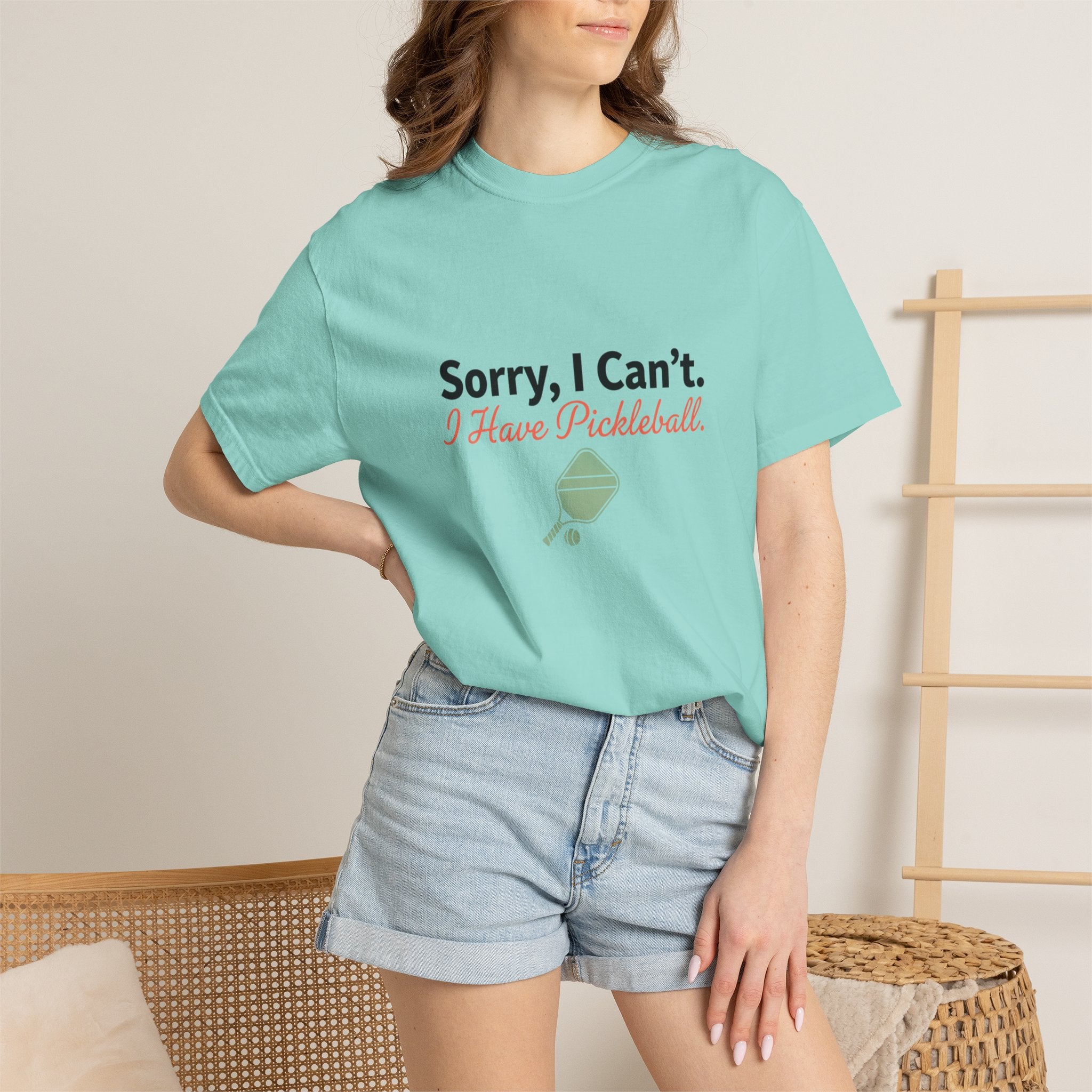 sorry I can't I have pickleball