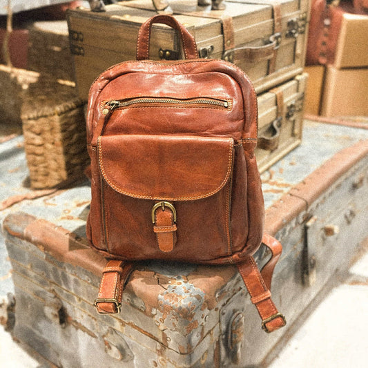 The Abbot Leather Backpack