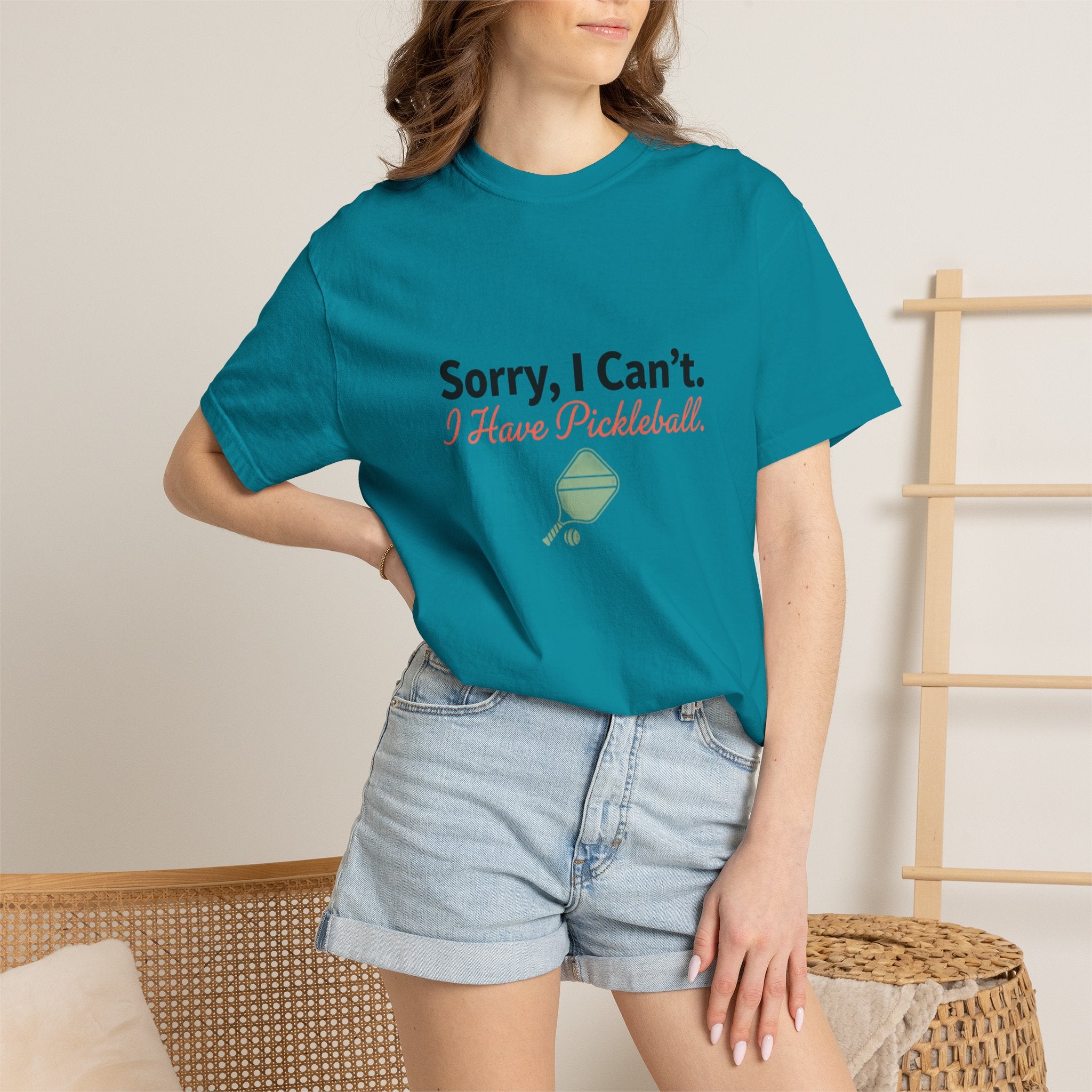 sorry I can't I have pickleball