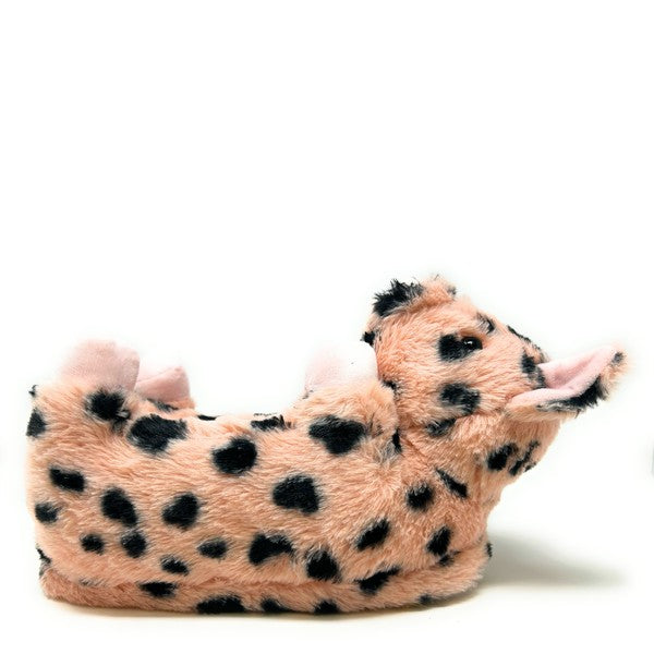 Spotted Pig Plush Slippers