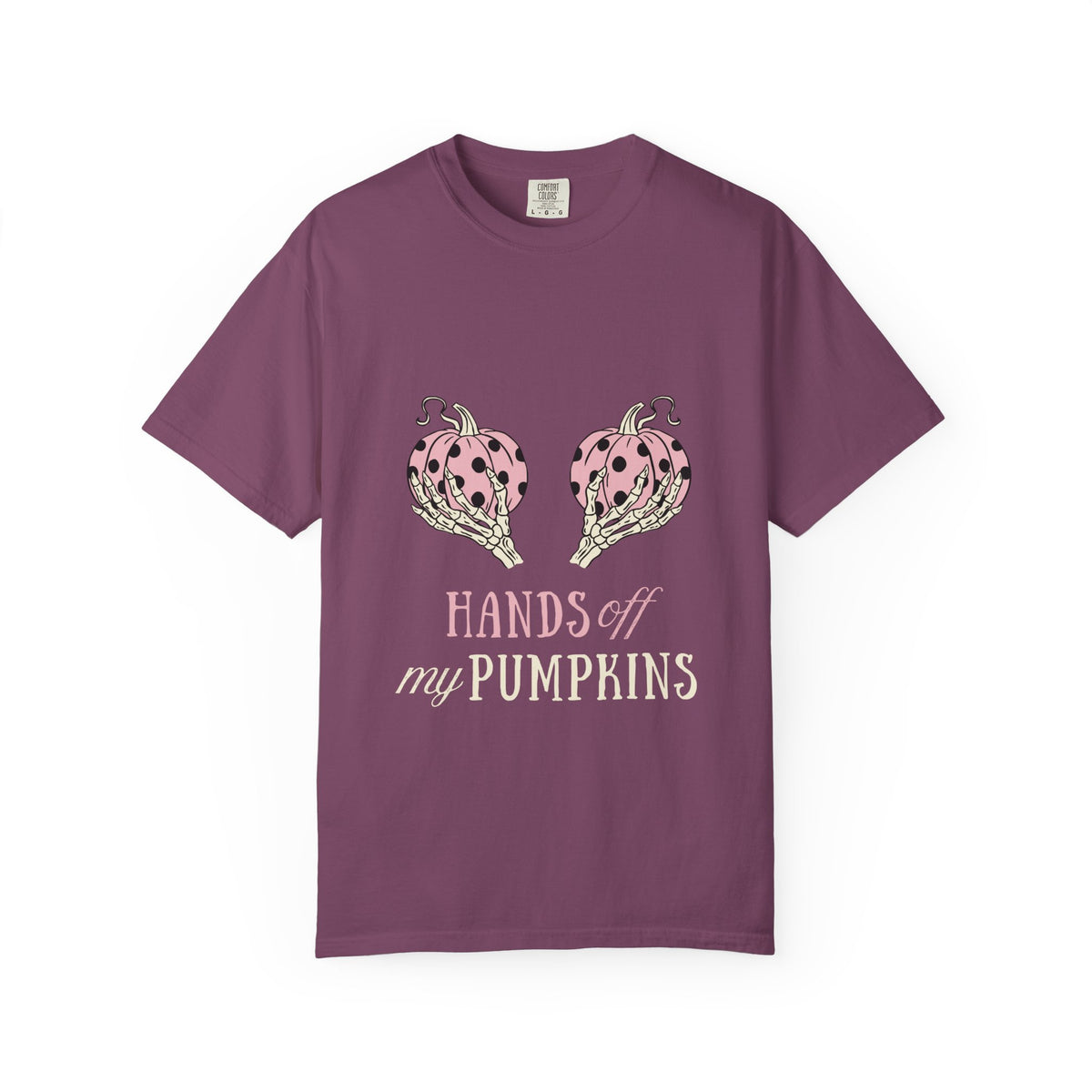 Hands off my pumpkins