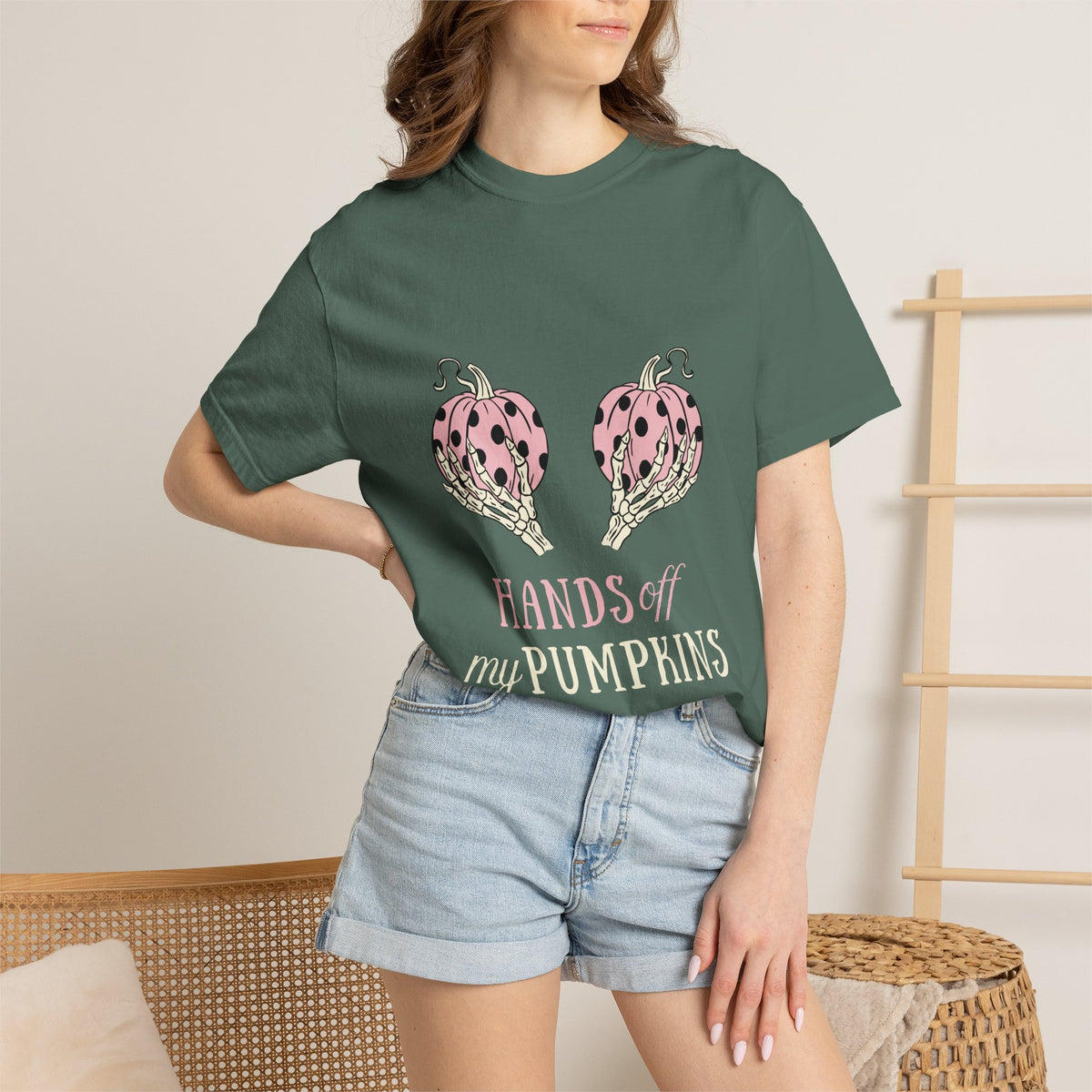 Hands off my pumpkins