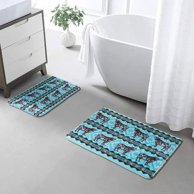 Got Milk 2 Piece Bath Mat Set