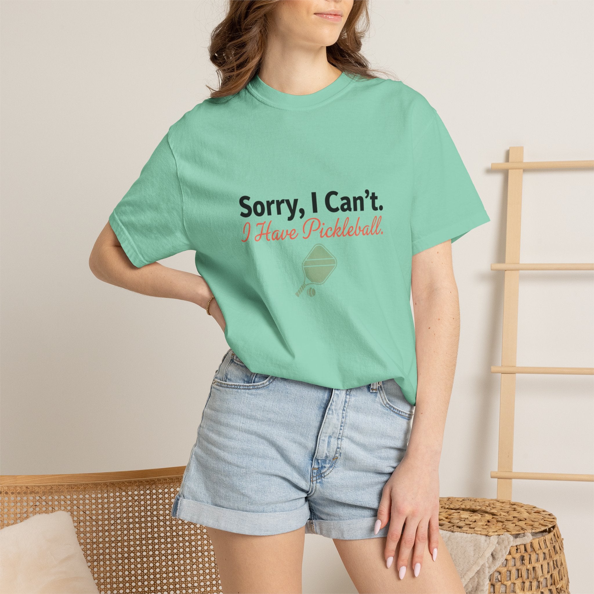 sorry I can't I have pickleball