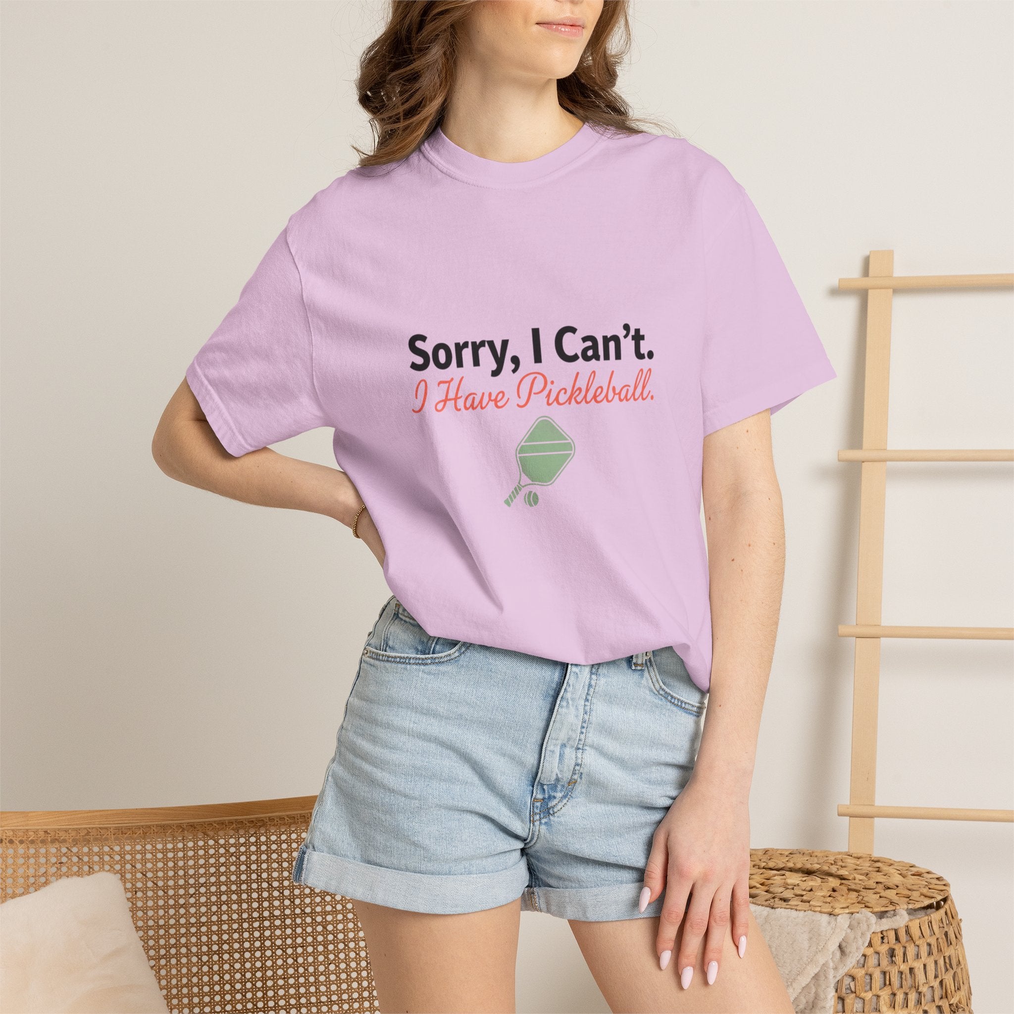 sorry I can't I have pickleball