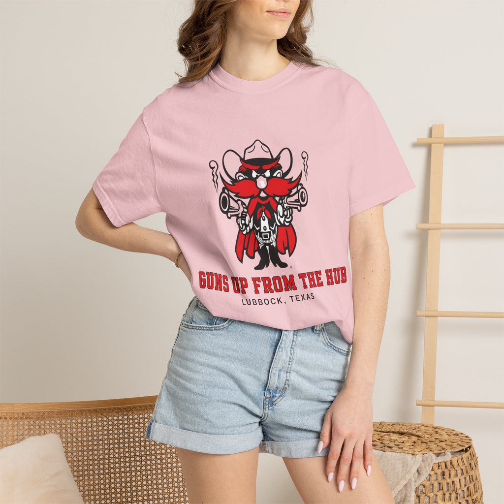 Guns up from the Hub