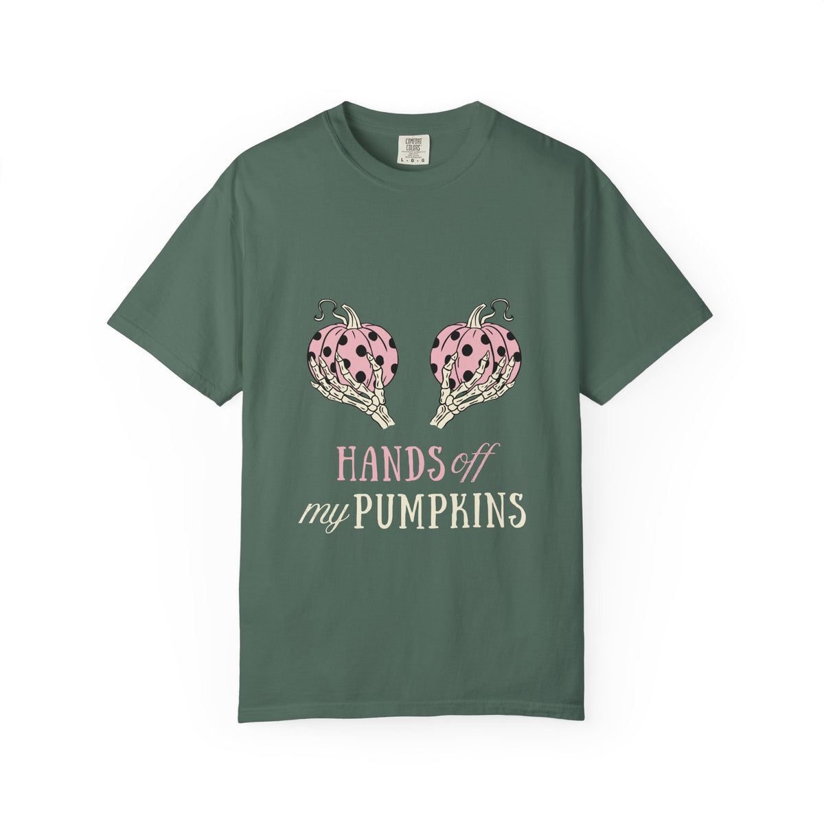 Hands off my pumpkins