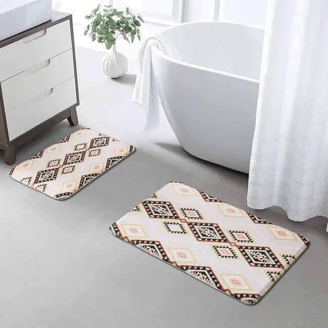 Amarillo 2 Piece Bath Mat Set