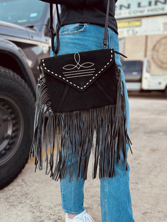 The Flower Mound Bootstitch Crossbody