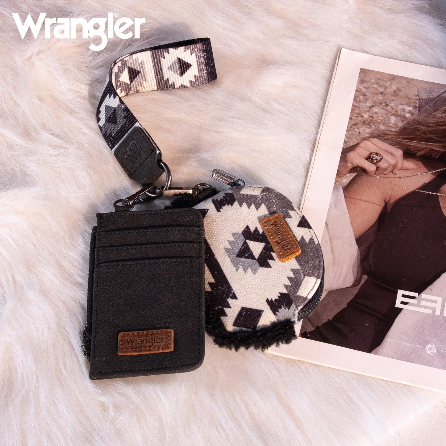 The Bandera Wrangler Wristlet Wallet and Coin Purse