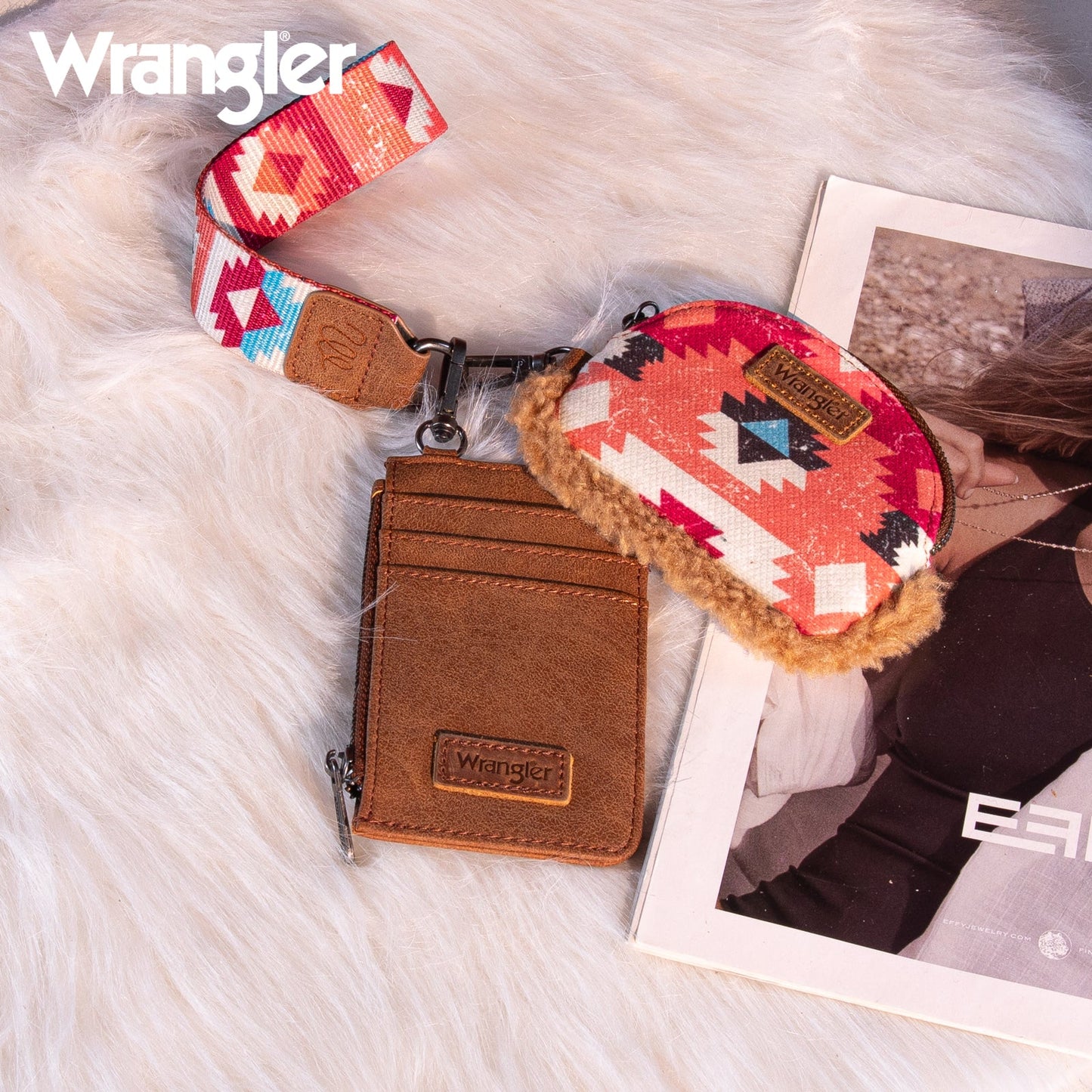 The Bandera Wrangler Wristlet Wallet and Coin Purse