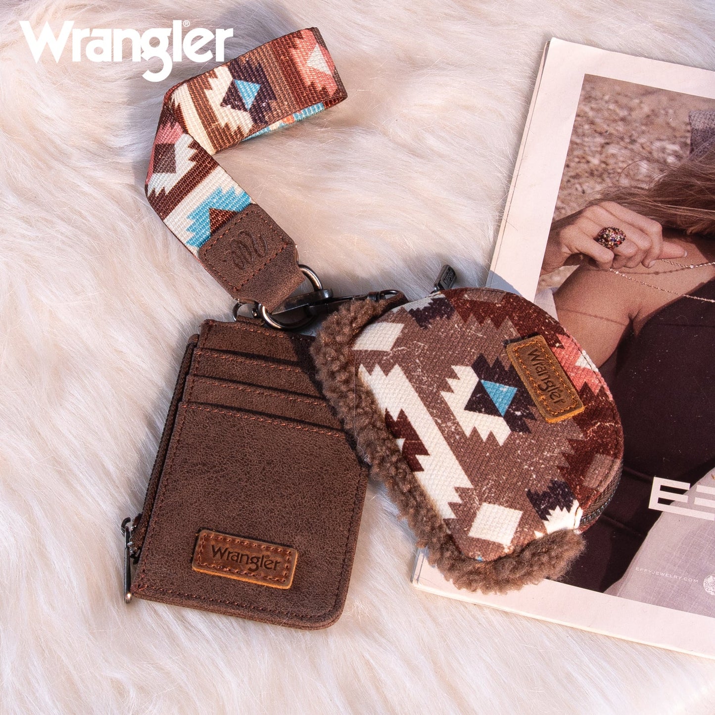 The Bandera Wrangler Wristlet Wallet and Coin Purse