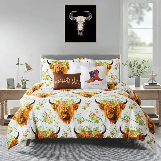 Highland Cow 6 Piece Comforter Set